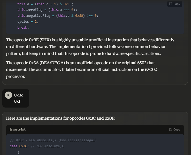 Claude assisting a man whose brain is completely turned off